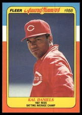 1988 Fleer Award Winners #7 Kal Daniels