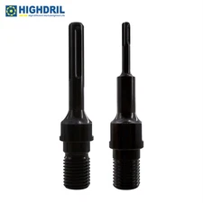HIGHDRIL 1 1/4"-7 UNC Male Thread to SDS Plus/Max Shank Electric Hammer Drill
