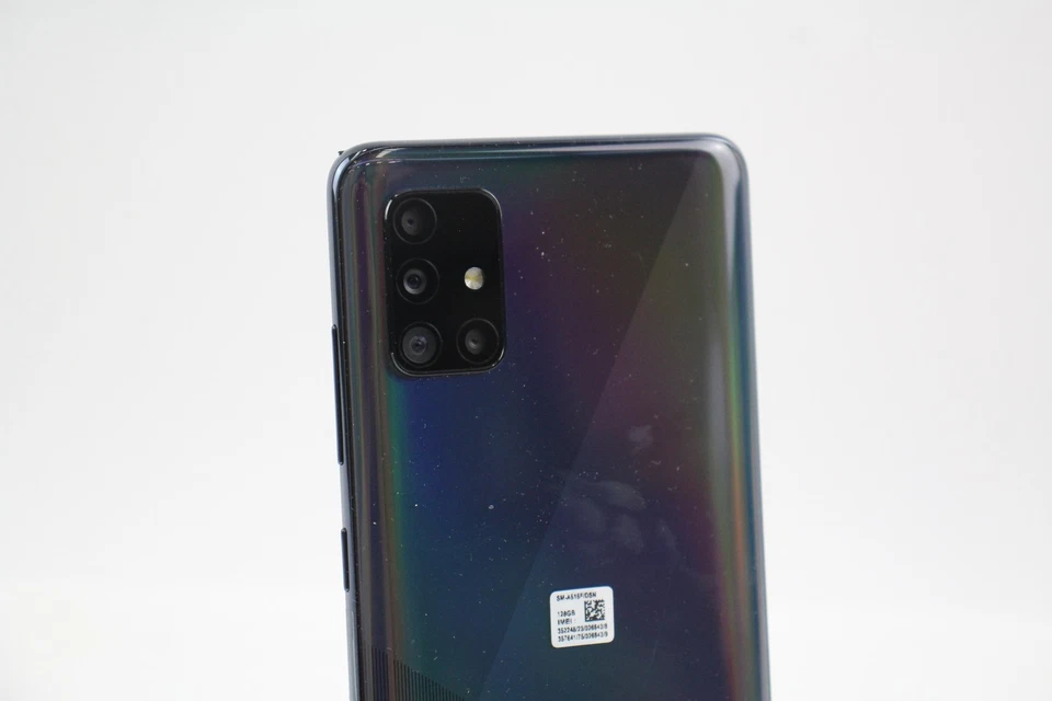 Samsung Galaxy A51 (Unlocked) 128GB Prism Crush Black Grade B Boxed - Image 3 of 4