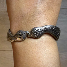 Vintage Spero Manufacturing Co. Dragon/Snake Bangle