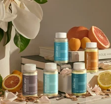 2 pk  FRAGRANCE Homedics Serene (vainilla/miami sunset/mandarin) PICK   60ml ea