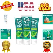 ADA Approved Wicked Cool Fluoride Children's Toothpaste, Natural Toothpaste,...