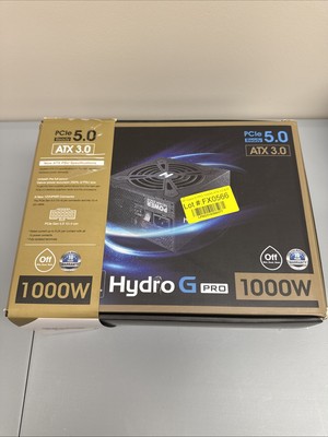 FSP Hydro G PRO 1000W ATX 3.0 & PCIe 5.0 Gen 5 12VHPWR PSU (HG2-1000-G5T)