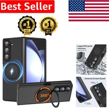 Ultimate Protection Case for Galaxy Z Fold 6 - Magnetic Kickstand & Camera Guard