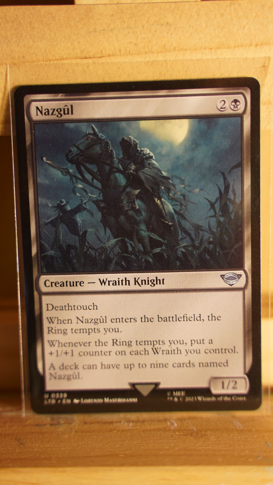 Nazgul 339 - NM - Lord of the Rings MTG