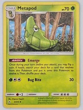 Metapod 3/214 Pokemon - Sun & Moon Unbroken Bonds MP