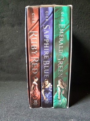 Ruby Red Trilogy Box Set Kerstin Gier Ruby Red Sapphire Blue Emerald Green