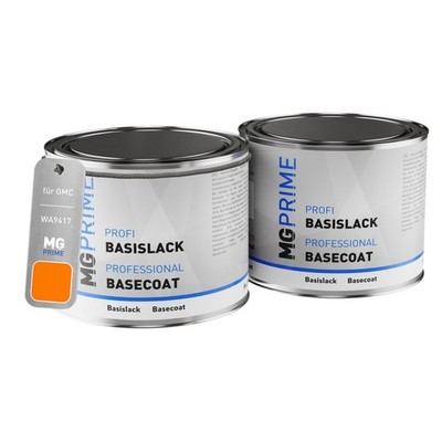 Autolack Set Dose spritzfertig für GMC WA9417 Orange Grundlack Basislack 1,0L
