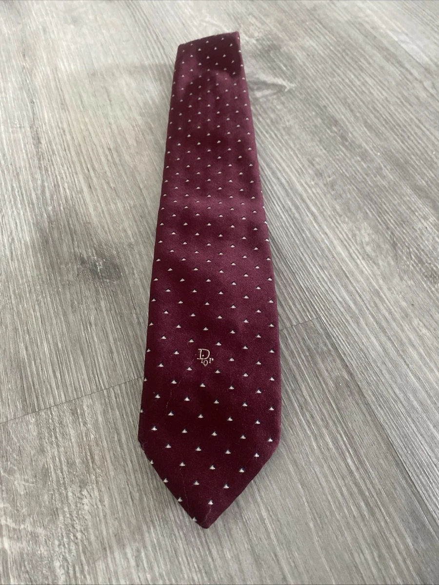 Dior Silk Blend Red Ties for Men for sale | eBay