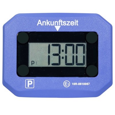 elektronische Parkscheibe elektrisch Zulassung KBA digitale automatische Parkuhr