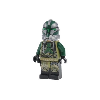 1x Lego Minifigur Star Wars Clone Trooper Commander Gree 41st Helm 75043 sw0528 - Bild 1 von 3