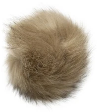 Pepperell Braiding Faux Fur Pom With Loop-Lion Mane - FFPALL-24