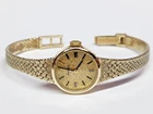 VINTAGE 14k Rolex 8269 18mm 18 Jewel Manual Wind Lady's 6.25" Wristwatch