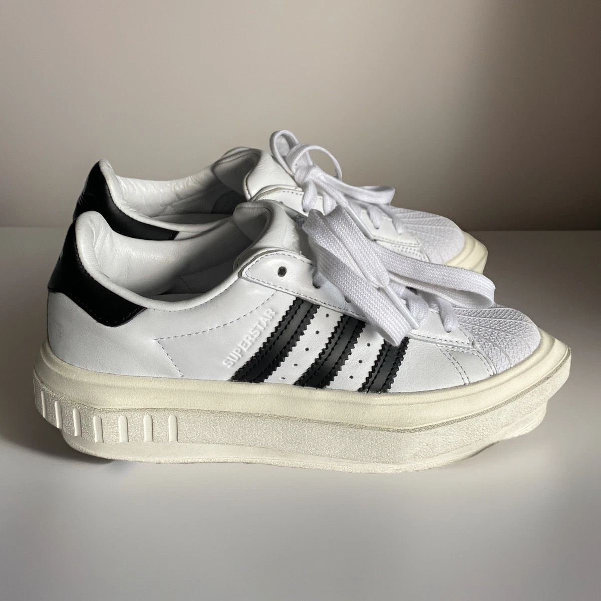 adidas gazelle silver green womens Adidas x Beyonce Ivy Park Superstar Platform Sneakers, 6 - BOPF