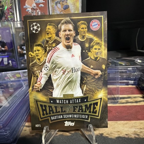 Topps Match Attax Hall of Fame Chrome Bastian Schweinsteiger Bayern SP