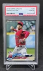 2018 TOPPS UPDATE SHOHEI OHTANI #US1 PITCHING RED JERSEY RC PSA 10