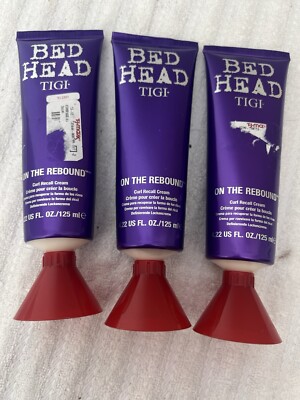 3 Pack - Tigi Bed Head On The Rebound Curl Recall Cream 4.22 oz Discontinued HTF