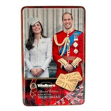 Caminantes de hojalata vacíos pan corto William y Kate Príncipe y princesa de Gales Reales