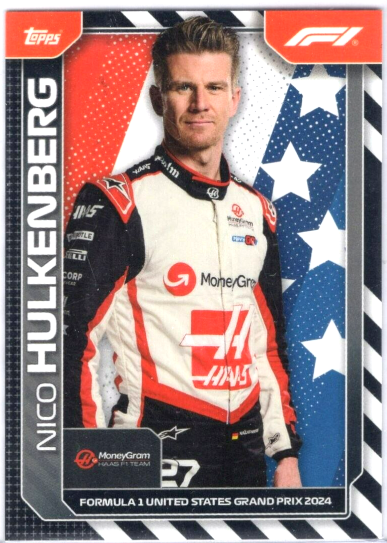 Nico Hulkenberg Exclusive United States Grand Prix Topps 2024 AUSTIN COTA #16