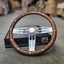 14 billet satin steering wheel Mastodon (9-Hole) - All American Muscle 14 billet satin steering wheel Mastodon (9-Hole) - All American Muscle