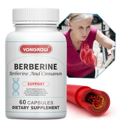Berberin mit Bio-Zimt 800 mg 60 Kapseln Herzgesundheit & Immunsystem