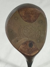 Golf PGA Professional Approved Vintage 5 Wood Original Finish w/ Red Face Insert