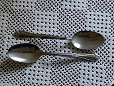 Set Of 2 Tablespoons Copley Square Pattern Stainless By International Silver USA