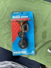 VINTAGE 1992 RARE BIKEXTRAS DUAL TONE BUGLE HORN BICYCLE LOUD HONK TRUMPET 00209