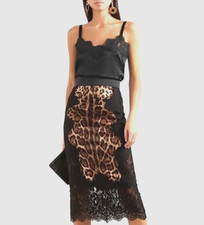 SALE! $3900 STATEMENT! DOLCE & GABBANA ITALY SKIRT size 40-42 US S-M