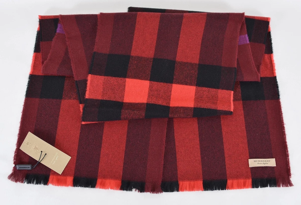 Burberry exploded sales check scarf