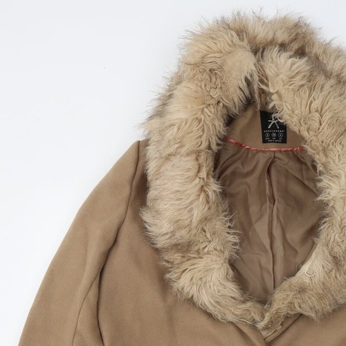 Cappotto da donna beige Atmosphere taglia 8 bottoni - Foto 3 di 12