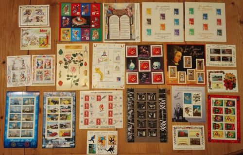 Superbe lot de 22 blocs timbres France neuf**sans charnière de 1986 à 2006 - Photo 1/1