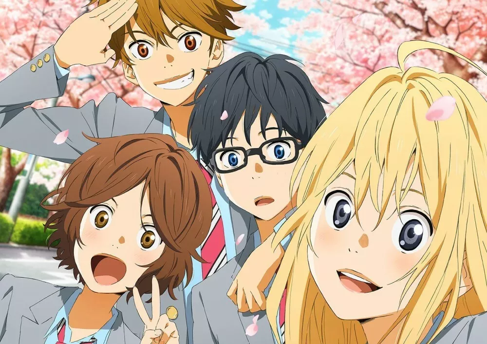 New Your Lie in April Shigatsu wa Kimi no Uso Blu-ray Box Limited Edition  Japan