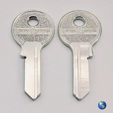 ORIGINAL 58706R Key Blanks for Various Products by Craftsman and ABUS (2 Keys)