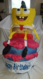 4 Ft Gemmy Spongebob Squarepants Airblown