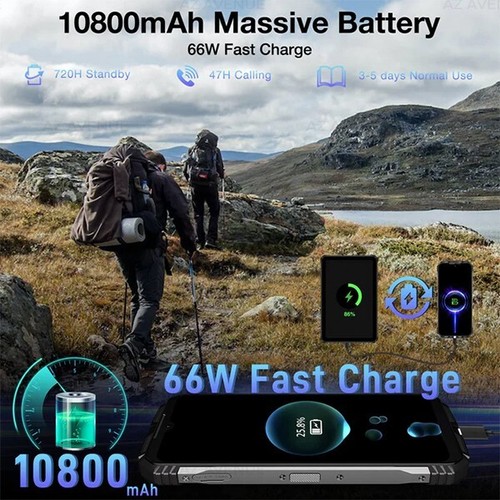 Doogee V31GT 5G 12GB+256GB SILVER Dual SIM Unlocked Rugged Android Mobile Phone - Picture 6 of 18