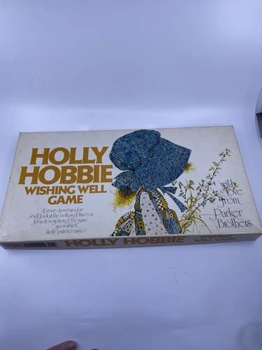 Vintage Holly Hobbie Game Wishing Well Board Game Parker Brothers 1976