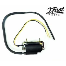 6 Volt Ignition Coil Dual Lead Single Output for Honda  C CA CB CT  2fm-46-10028