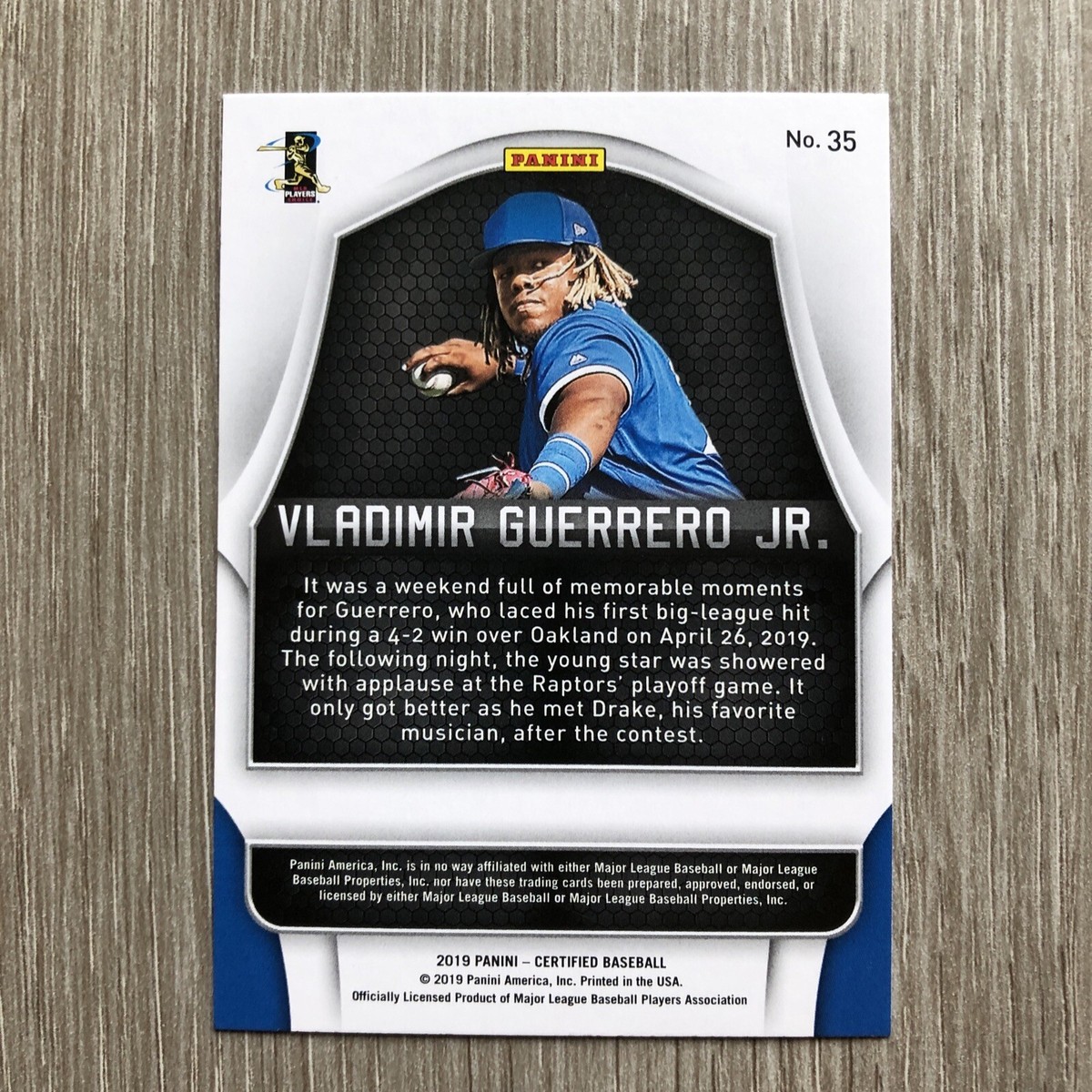 vladimir guerrero jr サイン 2019 panini 2022 Chronicle Marquee Vladimir Guerrero Jr #19 Toronto Blue