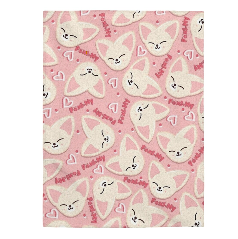 Skzoo FoxI.Ny Blanket, StrayKids I.N Blanket, Cute Gift For Stay 
