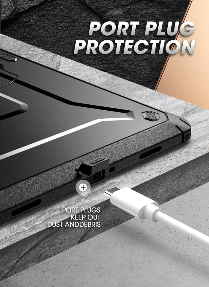 Galaxy Tab A9+ A8 A7 Lite [Military-Grade Protection] Case SUPCASE Rugged Cover - Image 4 of 4