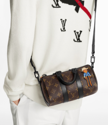 NIB Authentic Louis Vuitton Monogram Keepall XS Virgil Abloh Zoom