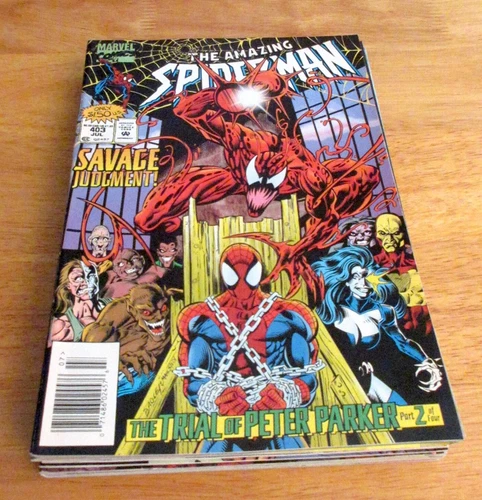 Big Lot of *13* AMAZING SPIDER-MAN! ≈ #403-437 +'97 Annual *3 Keys!* (VF to NM-)