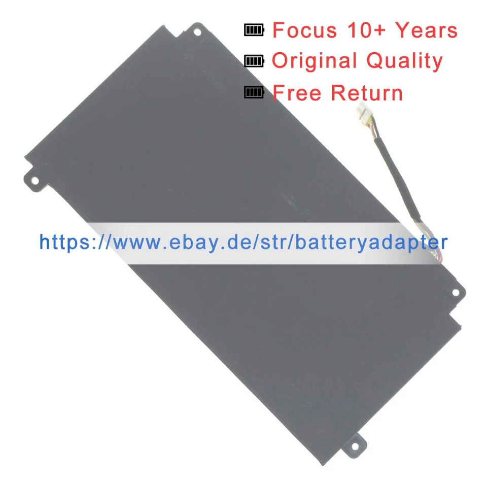 Original new F15 40064155 battery for MEDION Akoya S6426 MD62600 MD61230 - Image 3 of 4