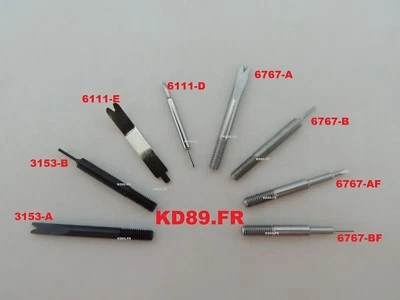 Pointe Bergeon de RECHANGE 7767 6767-6767-F 6111 S 3153 Distributeur certifié