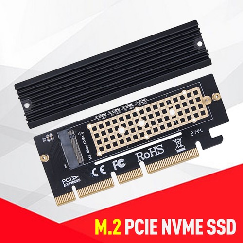 M.2 PCIe NVMe SSD to PCI-E Express 3.0 X4 X8 X16 Adapter Card Full Speed 2280 mm - 第 1/20 張圖片