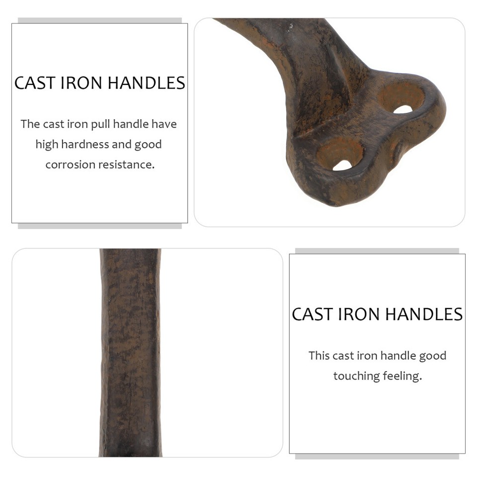 2 Pcs Rustic Gate Handle Kitchen Handles Door Vintage eBay