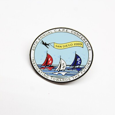 20th Annual CAPE Conference San Diego 2009 Pin Lapel