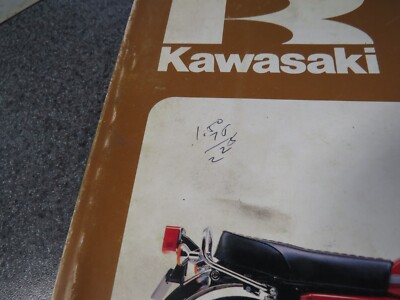 Kawasaki Factory Service Manual 77-82 KZ200 A1 A2 A3 A4 A5 99931