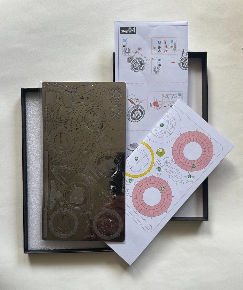 piececool MOTORCYCLE II 3D Metal Puzzle Model Kit HP057-S Level 5 - Image 3 of 3